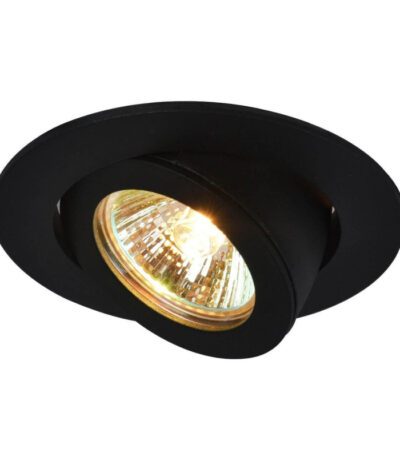 Встраиваемый светильник Arte Lamp Accento A4009PL-1BK