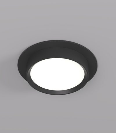 Встраиваемый светильник Denkirs Flat DK2090-BK
