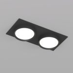 Встраиваемый светильник Denkirs Flat DK2092-BK
