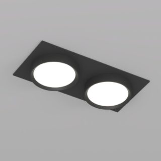 Встраиваемый светильник Denkirs Flat DK2092-BK