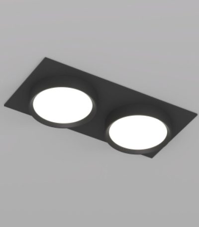 Встраиваемый светильник Denkirs Flat DK2092-BK
