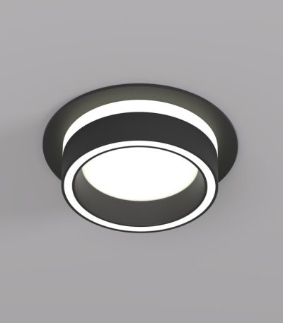 Встраиваемый светильник Denkirs Niko DK2100-BK