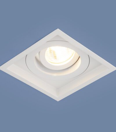 Встраиваемый светильник Elektrostandard 1071/1 MR16 WH белый 4690389097942