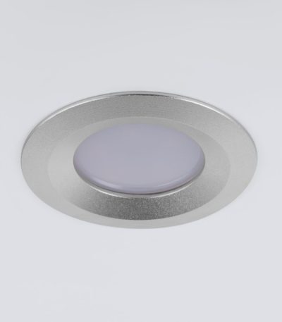 Встраиваемый светильник Elektrostandard 110 MR16 серебро 4690389168666