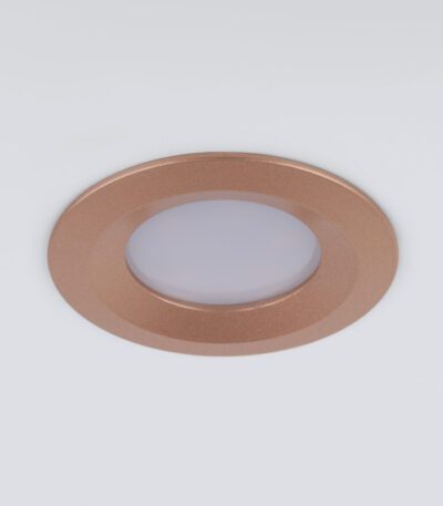 Встраиваемый светильник Elektrostandard 110 MR16 золотой 4690389168659