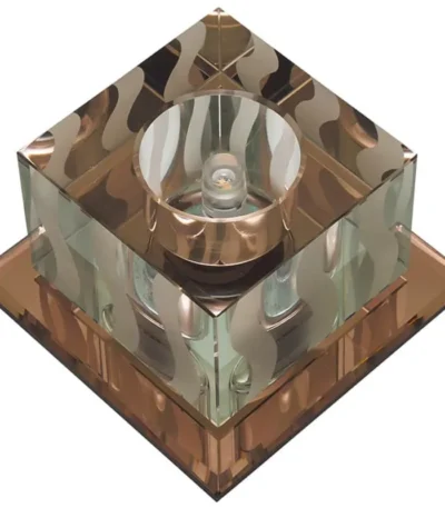 Встраиваемый светильник Fametto DLS-F126 G4 TEA/CLEAR 10646