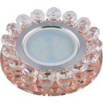 Встраиваемый светильник Fametto Luciole DLS-L102 GU5.3 CHROME/PEACH 10001