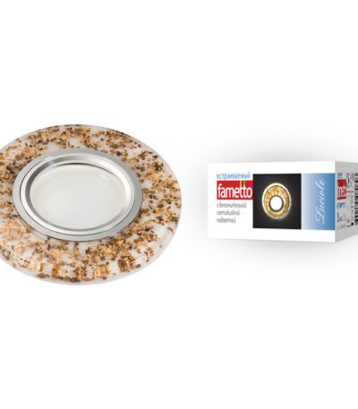Встраиваемый светильник Fametto Luciole DLS-L108 GU5.3 CHROME/WHITE