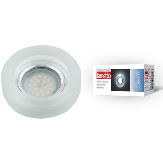 Встраиваемый светильник Fametto Luciole DLS-L110 GU5.3 CHROME/MATT CLEAR