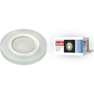 Встраиваемый светильник Fametto Luciole DLS-L112 GU5.3 CHROME/MATT CLEAR