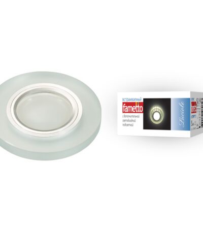 Встраиваемый светильник Fametto Luciole DLS-L112 GU5.3 CHROME/MATT CLEAR