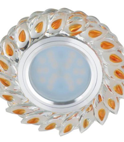 Встраиваемый светильник Fametto Luciole DLS-L128 GU5.3 Chrome/Gold