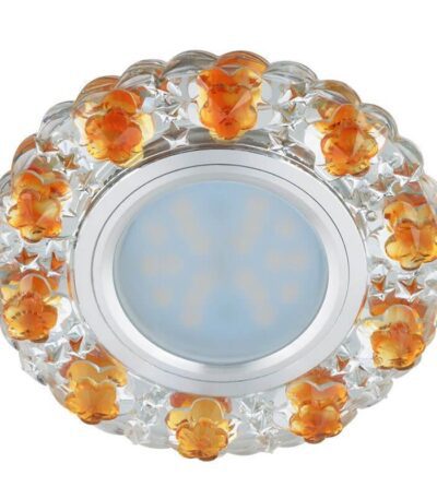 Встраиваемый светильник Fametto Luciole DLS-L129 GU5.3 Chrome/Gold