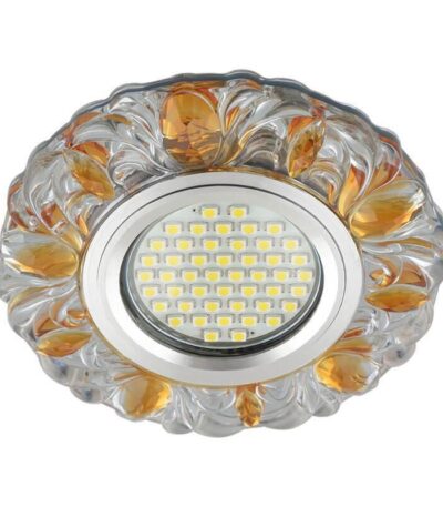 Встраиваемый светильник Fametto Luciole Dls-L136 Gu5.3 Glassy/Gold