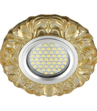 Встраиваемый светильник Fametto Luciole Dls-L136 Gu5.3 Glassy/Yellow