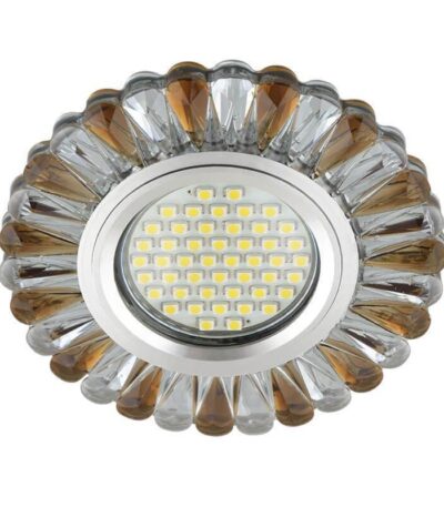 Встраиваемый светильник Fametto Luciole DLS-L145 Gu5.3 Glassy/Tea