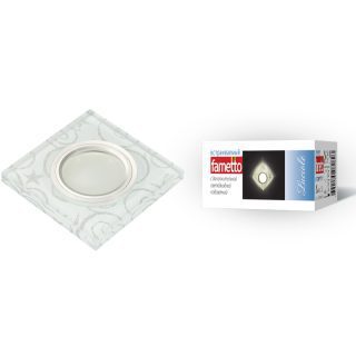 Встраиваемый светильник Fametto Luciole DLS-L203 GU5.3 CHROME/WHITE UL-00000378