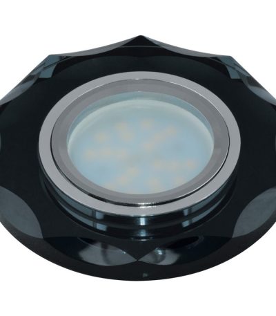 Встраиваемый светильник Fametto Peonia DLS-P105 GU5.3 CHROME/BLACK 09992