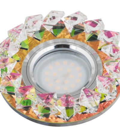 Встраиваемый светильник Fametto Peonia DLS-P117 GU5.3 CHROME/COLOR