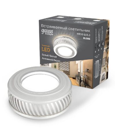 Встраиваемый светильник Gauss Backlight BL086