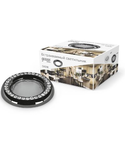 Встраиваемый светильник Gauss Strass CA038
