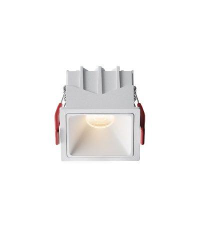 Встраиваемый светильник Maytoni Alfa led DL043-01-10W3K-SQ-W-1