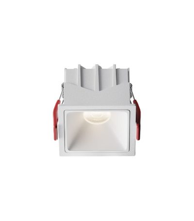 Встраиваемый светильник Maytoni Alfa LED DL043-01-10W4K-SQ-W-1