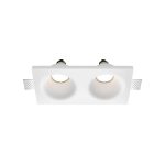 Встраиваемый светильник Maytoni Gyps Modern DL002-DW-02-W