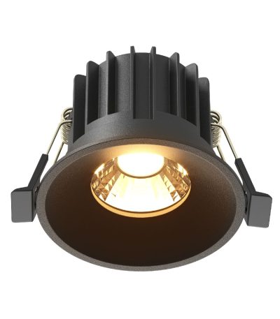 Встраиваемый светильник Maytoni Round DL058-12W2.7K-B