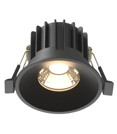 Встраиваемый светильник Maytoni Round DL058-12W3K-B