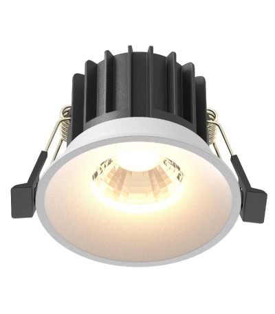 Встраиваемый светильник Maytoni Round DL058-12W3K-W