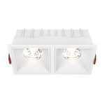 Встраиваемый светильник Maytoni Technical Alfa LED DL043-02-15W4K-SQ-W