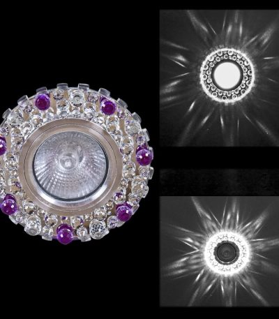 Встраиваемый светильник Reluce 00755-9.0-001CN MR16+LED3W CL+PP