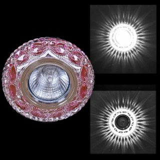 Встраиваемый светильник Reluce 00757-9.0-001CN MR16+LED3W CL+PK