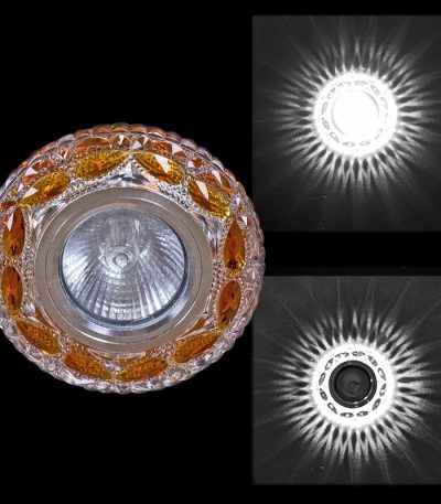 Встраиваемый светильник Reluce 00757-9.0-001CN MR16+LED3W CL+TEA