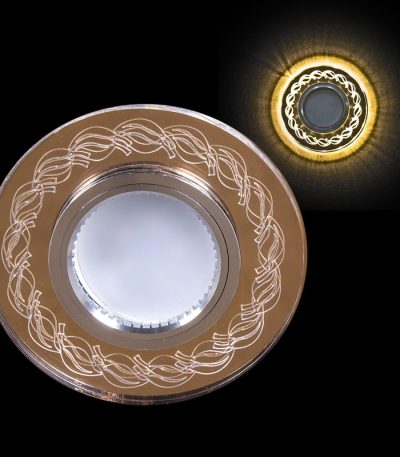 Встраиваемый светильник Reluce 00923-9.0-001CN MR16+LED3W FGD