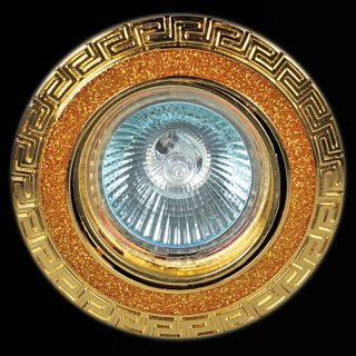 Встраиваемый светильник Reluce 01021-9.0-001AK MR16 SG+GD