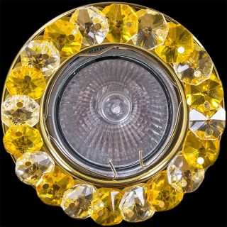 Встраиваемый светильник Reluce 01714-9.0-001MN MR16 GD/CL+YL