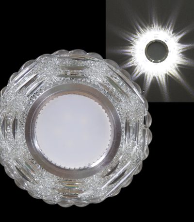 Встраиваемый светильник Reluce 14310-9.0-001LD MR16+LED3W WT