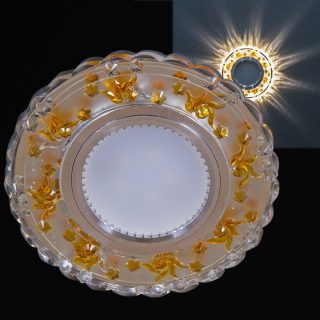 Встраиваемый светильник Reluce 14368-9.0-001LD MR16+LED3W WT+TEA