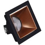 Встраиваемый светильник Reluce 16086-9.0-001PT MR16 BK+ROSE GD