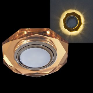 Встраиваемый светильник Reluce 16302-9.0-001LF MR16+LED3W TEA