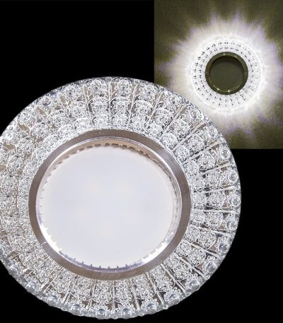 Встраиваемый светильник Reluce 16746-9.0-001CN MR16+LED3W CL