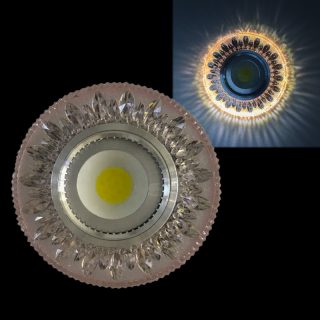 Встраиваемый светильник Reluce 42201-9.0-001PL MR16+LED3W PK