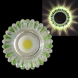 Встраиваемый светильник Reluce 42230-9.0-001PL MR16+LED3W CL/LGN