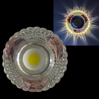 Встраиваемый светильник Reluce 42240-9.0-001PL MR16+LED3W CL/PK