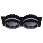 Встраиваемый светильник Reluce 53003-9.0-002LD GX53 BK