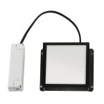 Встраиваемый светильник Uniel Grilyato mini ULP-1010 7W/4000К IP40 GRILYATO OPAL BLACK UL-00012449