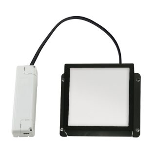 Встраиваемый светильник Uniel Grilyato mini ULP-1010 7W/4000К IP40 GRILYATO OPAL BLACK UL-00012449