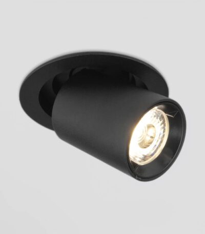 Встраиваемый светодиодный спот Elektrostandard 9917 LED 10W 4200K черный матовый 4690389161681